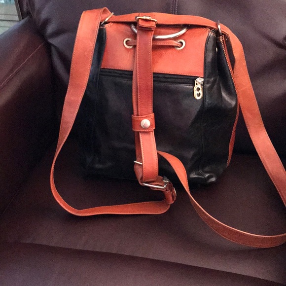 Marino Orlandi leather backpack - Picture 2 of 8